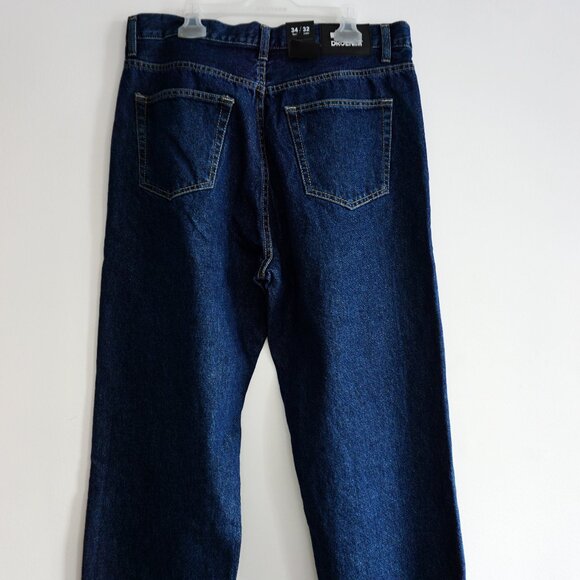 BNWT AW22 DR.DENIM OMAR PEBBLE DARK RETRO JEANS 34 - Picture 3 of 10